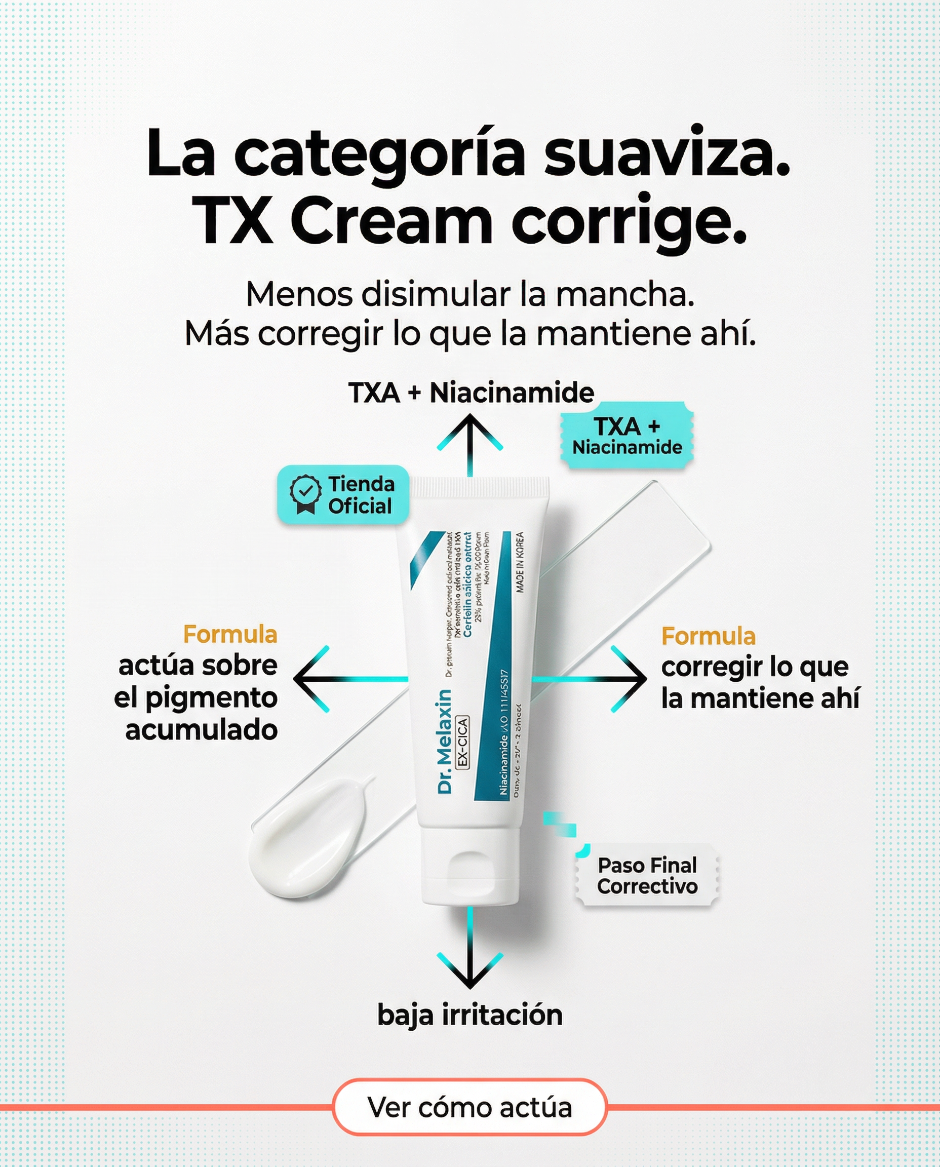 Crema despigmentante