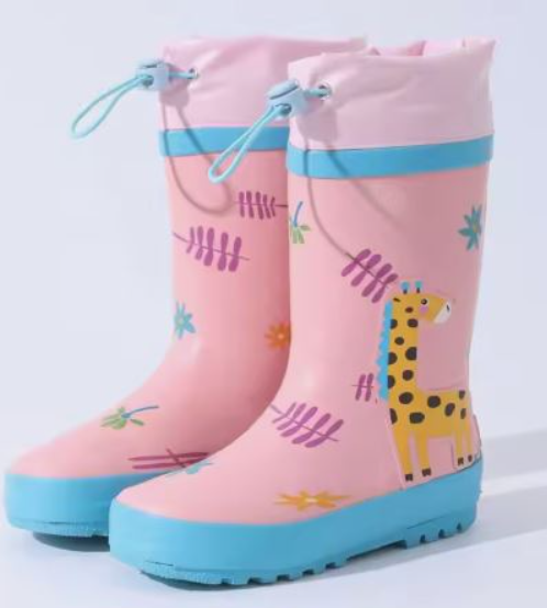 Botas de Caucho Impermeables para Niños y Niñas