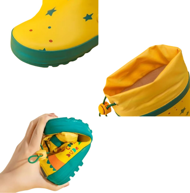 Botas de Caucho Impermeables para Niños y Niñas