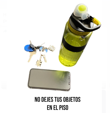 Maletín Organizador para Botella de Agua y Celular