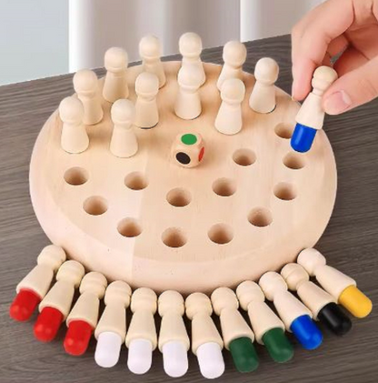 JUEGO DE MEMORIA MONTESSORI -AJEDREZ