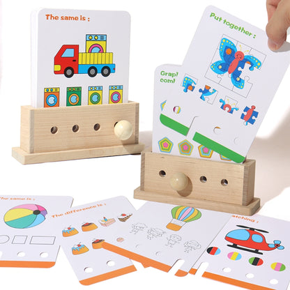 juego de pensamiento lógico Montessori