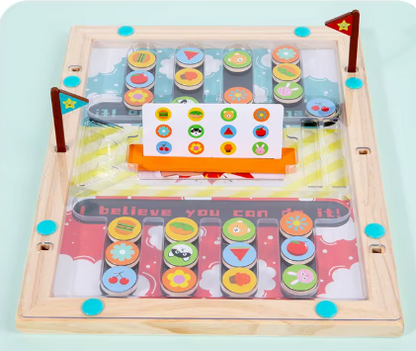 Mejora la coordinación y motricidad con el Juego de Batalla Magnético Montessori