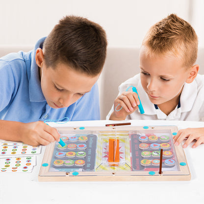 Mejora la coordinación y motricidad con el Juego de Batalla Magnético Montessori