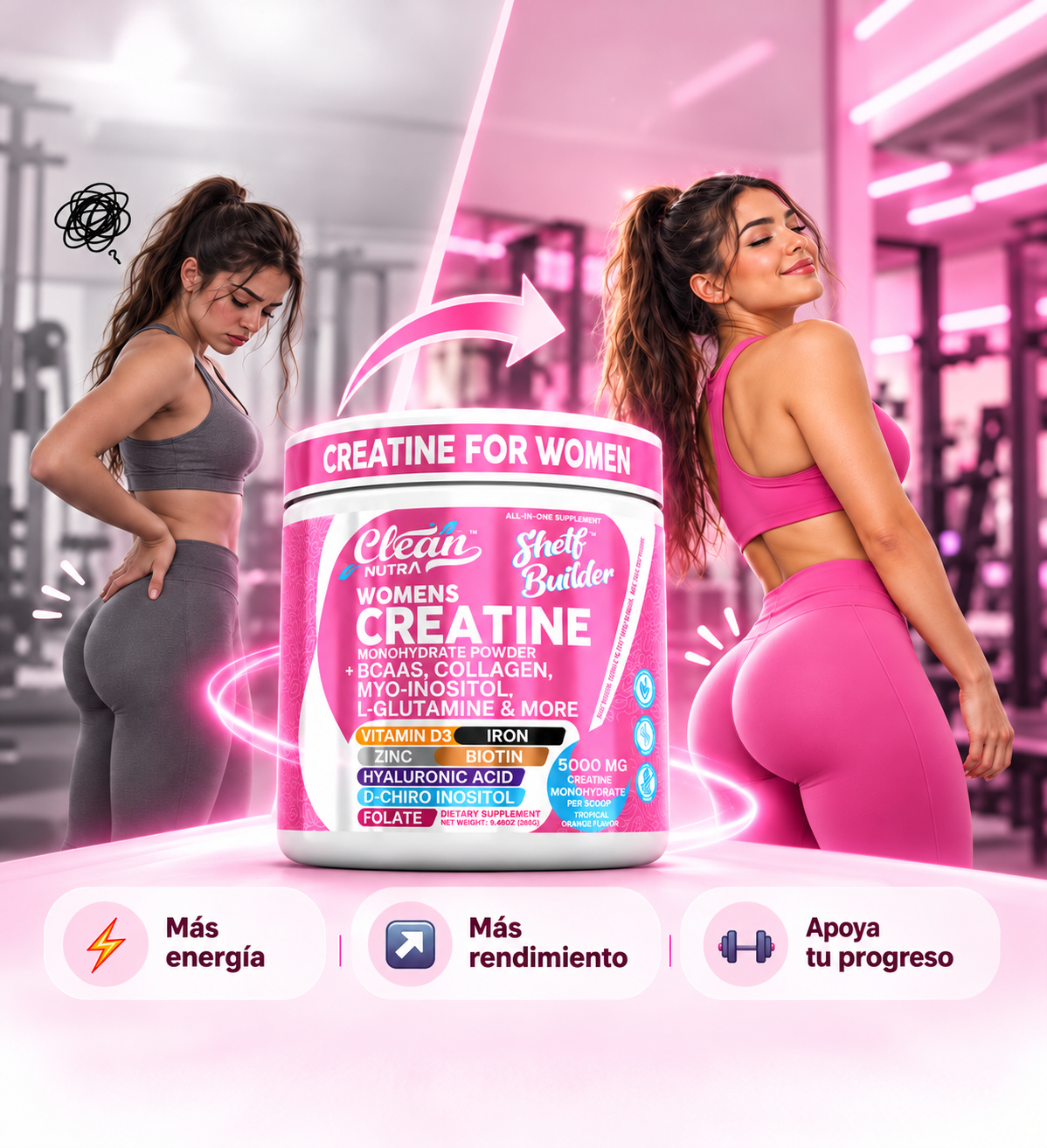 Creatina Power Clean