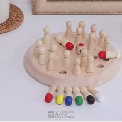 JUEGO DE MEMORIA MONTESSORI -AJEDREZ